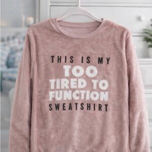 Hybrid & Company Soft Pink Crew Neck Sweater